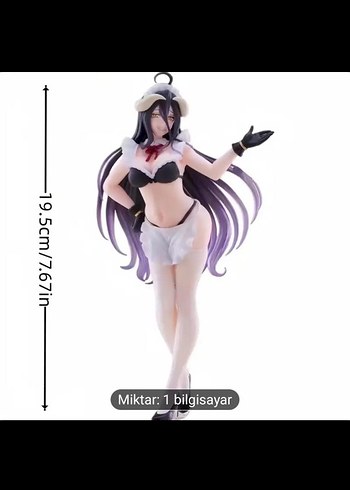Beden Renk Mor Saçlı Aksiyon Figürü