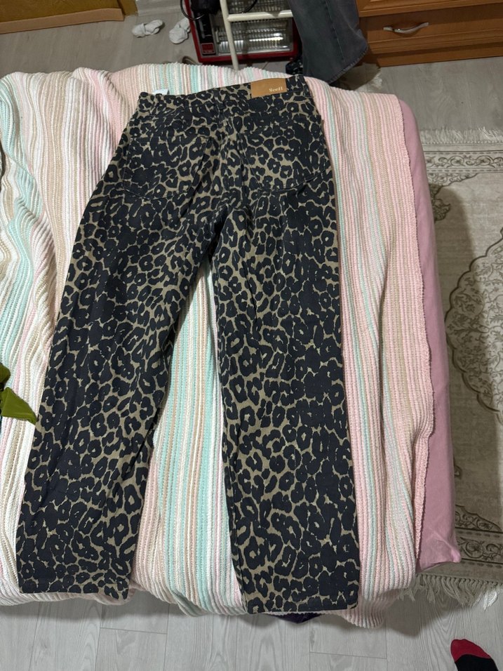 Kadın leopar Pantolon - Görsel 2