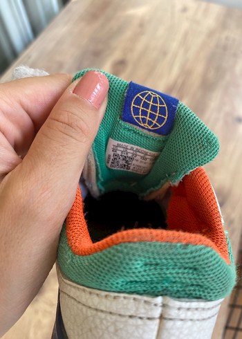 22 Beden çeşitli Renk Adidas Çocuk Renkli Spor Ayakkabı