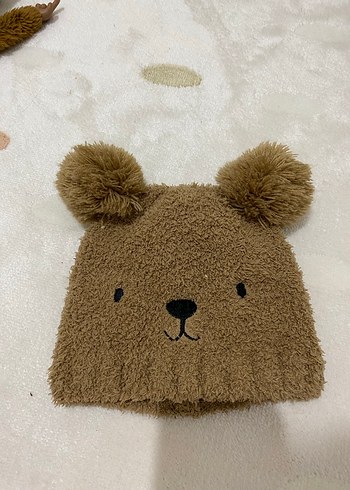 Kahverengi Peluş bebek bere