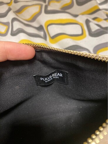 Pull and Bear Pull bear gold çanta