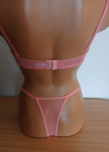 diğer Beden Pastel Pembe Mini Sütyen takımı