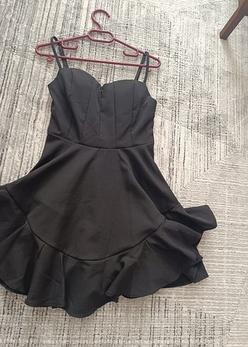 Siyah Mini Elbise