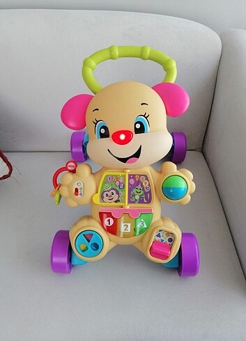 Fisher Price Yürüme arkadaşı, eğitici köpekçik yürüteç