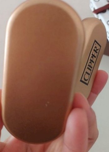 Diğer CLIPPER Altın Renkli Parlak cakmak kutusu