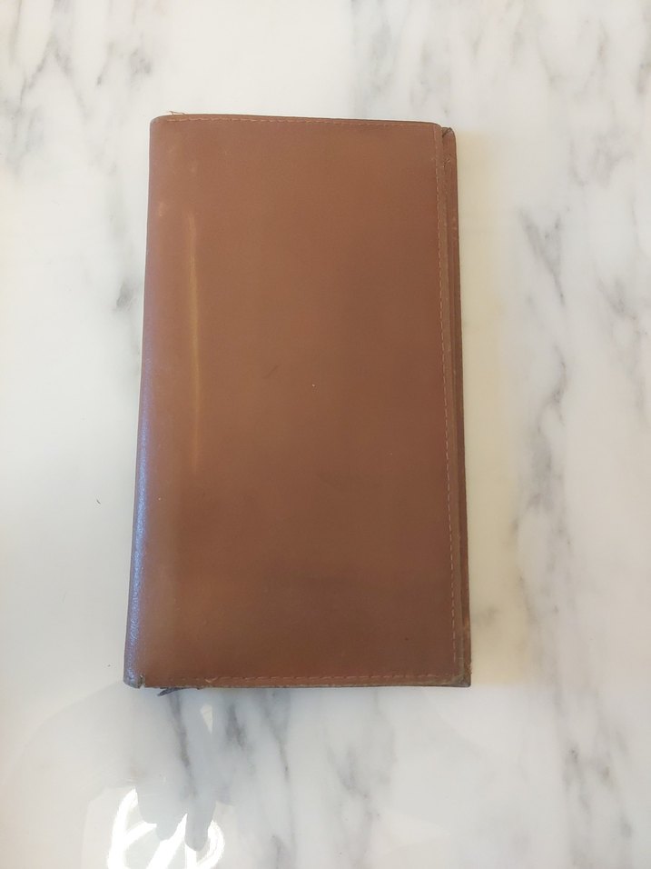 Koyu Bej Erkek Deri Cüzdan - Görsel 4