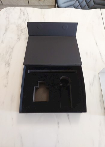 Siyah Makyaj Organizer Parfum Kutusu
