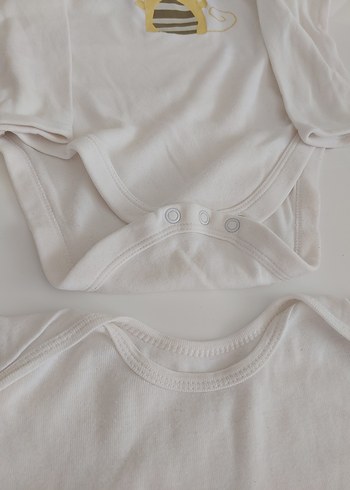Bebek Erkek Kısa Kollu Pamuk Body - Görsel 7