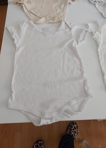 Bebek Erkek Kısa Kollu Pamuk Body - Görsel 4