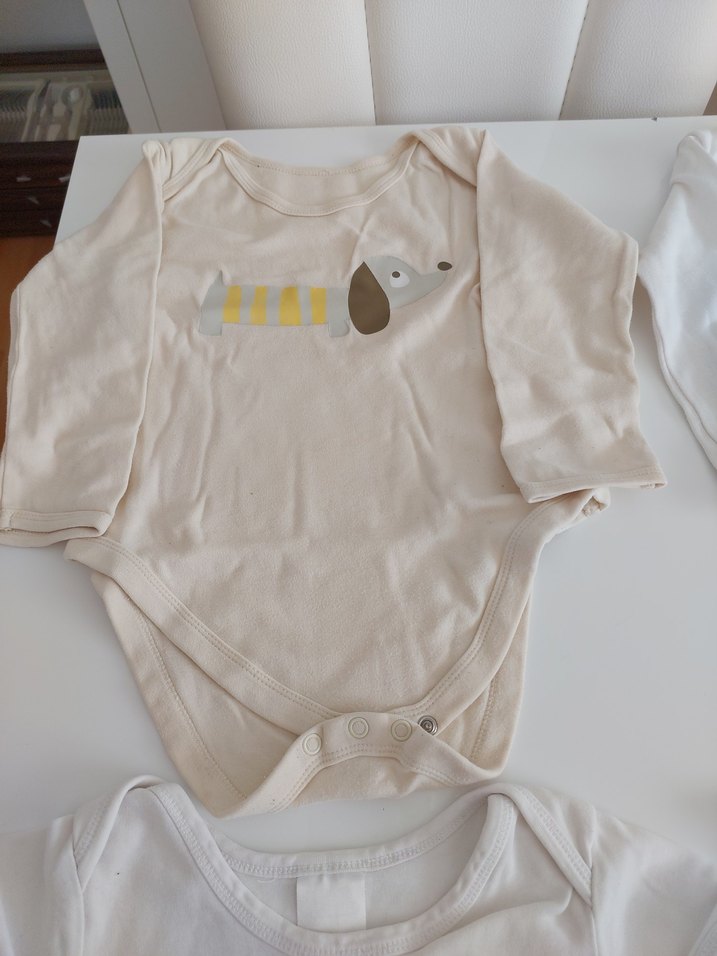 Bebek Erkek Kısa Kollu Pamuk Body - Görsel 2