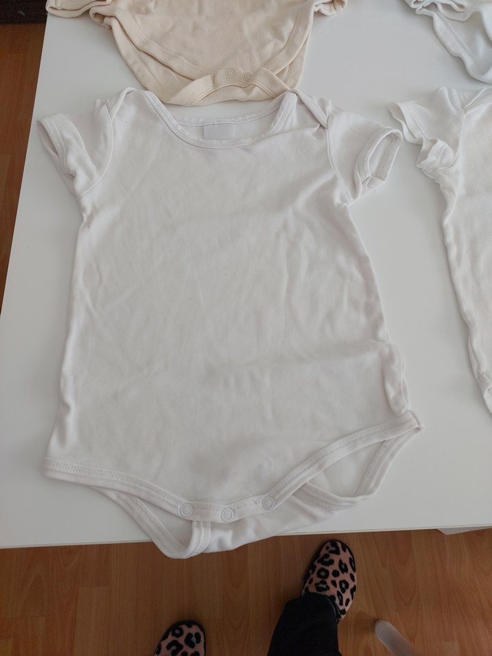 Bebek Erkek Kısa Kollu Pamuk Body - Görsel 4