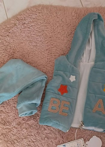 Fery Baby Bebek Kıyafet Etiketi Gri - Görsel 3