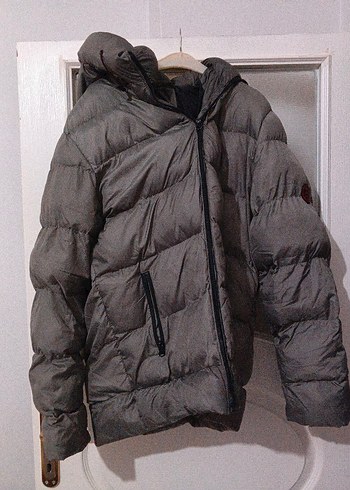 haki bej erkek şişme mont - Görsel 8