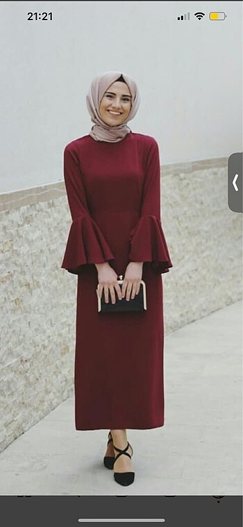 Sade abiye elbise