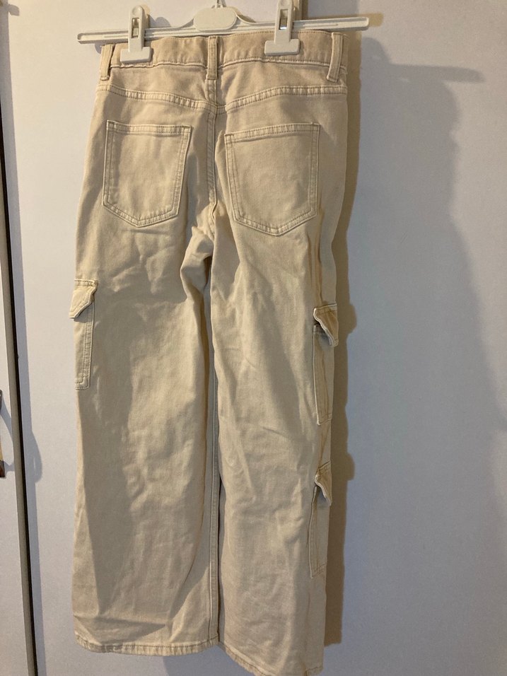 H&M Kız Çocuk Kargo Pantolon - Görsel 2