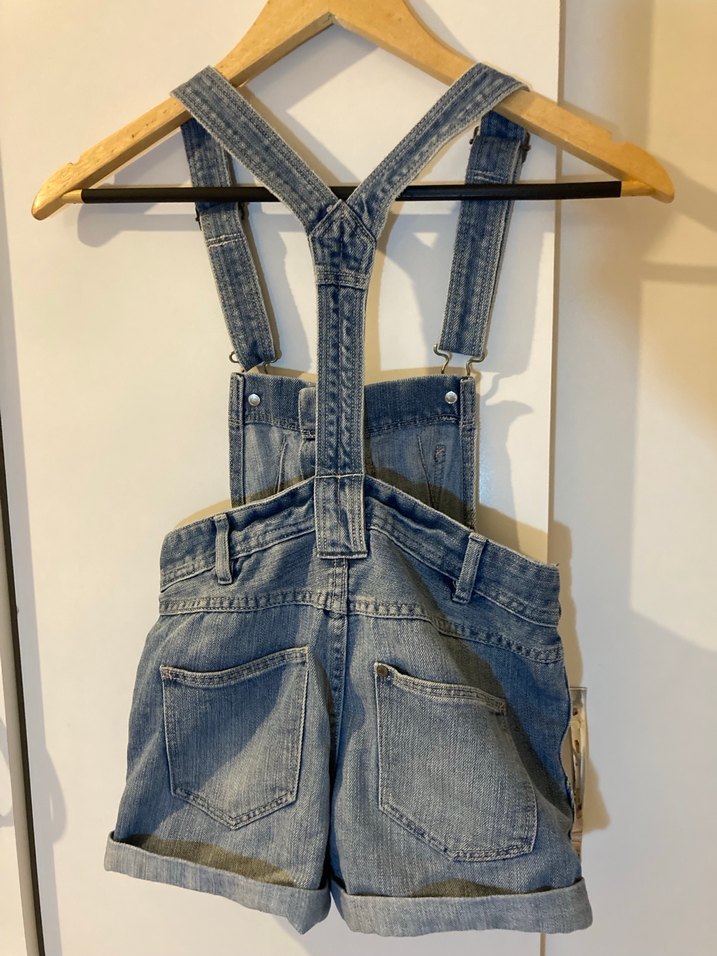 Kız Çocuk Askılı Tulum - Görsel 2