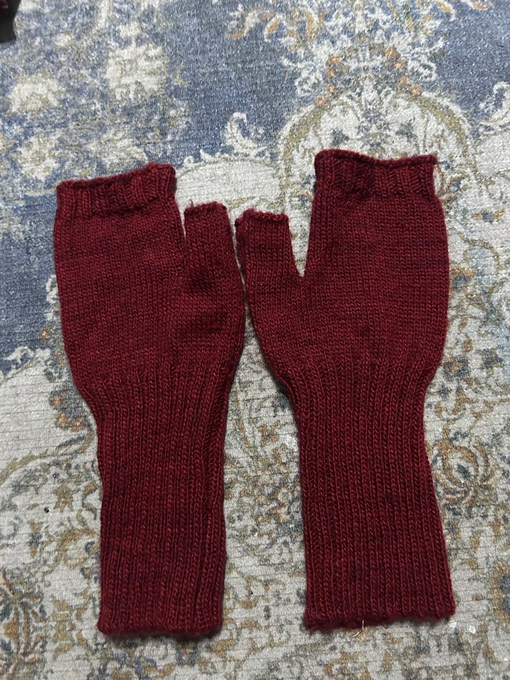 Gri Örgü Kadın Eldiven bere tekli fiyatıdır - Görsel 2