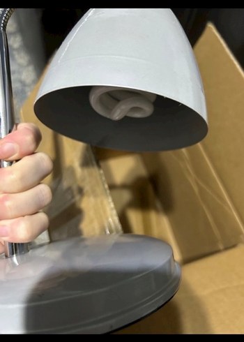 Koyu gri Masa Lambası - Görsel 10