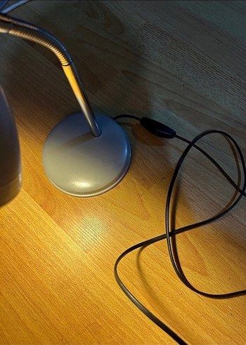 Koyu gri Masa Lambası - Görsel 6