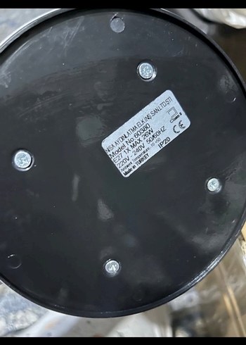 Koyu gri Masa Lambası - Görsel 8