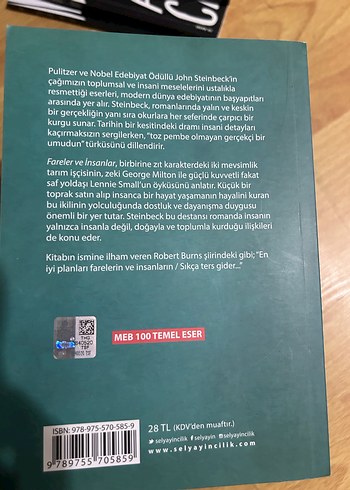 Fareler ve İnsanlar - John Steinbeck - Görsel 2