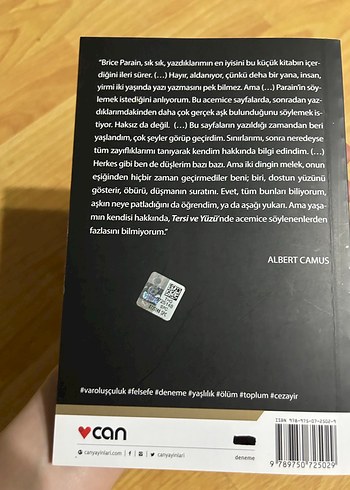 Albert Camus - Tersi ve Yüzü - Görsel 2