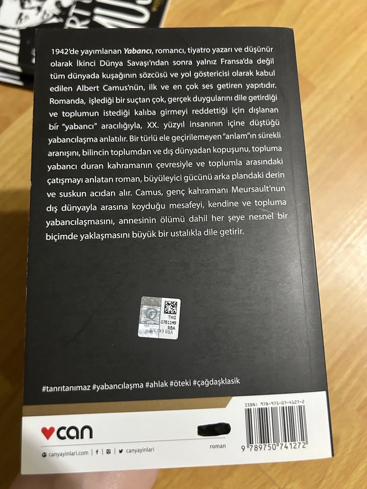 Yabancı - Albert Camus - Görsel 2