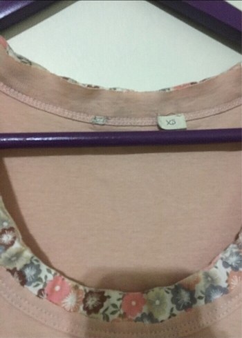 xs Beden pembe Renk Çiçek Desenli Mini Kolsuz Elbise