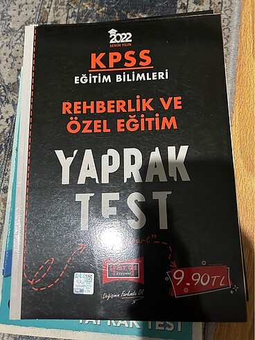 Eğitim bilimleri soru test yaprak
