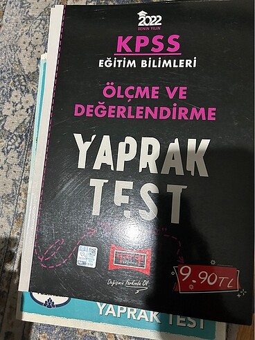 Eğitim bilimleri soru test yaprak