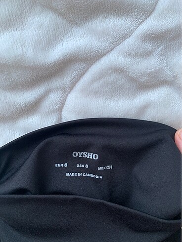 Oysho Oysho siyah biker tayt