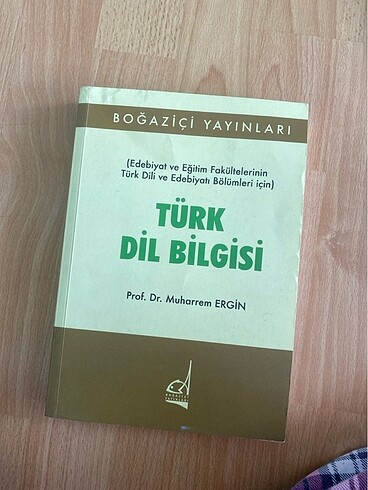 türk dil bilgisi | muharrem ergin