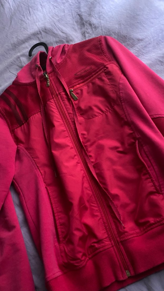 Pembe Fermuarlı Kadın Ceket - Görsel 2