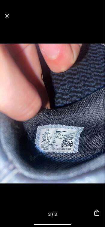 37,5 Beden Nike Air Force 1