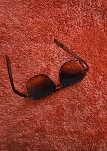 Kahverengi Kürklü Kadın Güneş Gözlüğü - Görsel 4