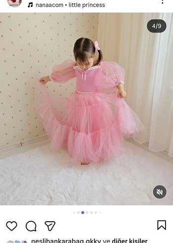 Pembe Straplez Bohem Çocuk Elbisesi - Görsel 6