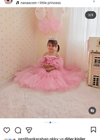 Pembe Straplez Bohem Çocuk Elbisesi - Görsel 2