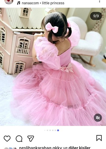 Pembe Straplez Bohem Çocuk Elbisesi - Görsel 3