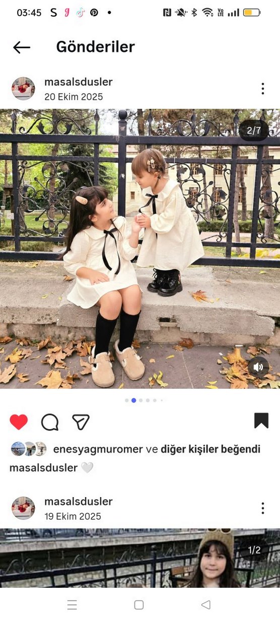 Uzun Kollu Beyaz Fiyonk Detaylı Kız Elbisesi - Görsel 5