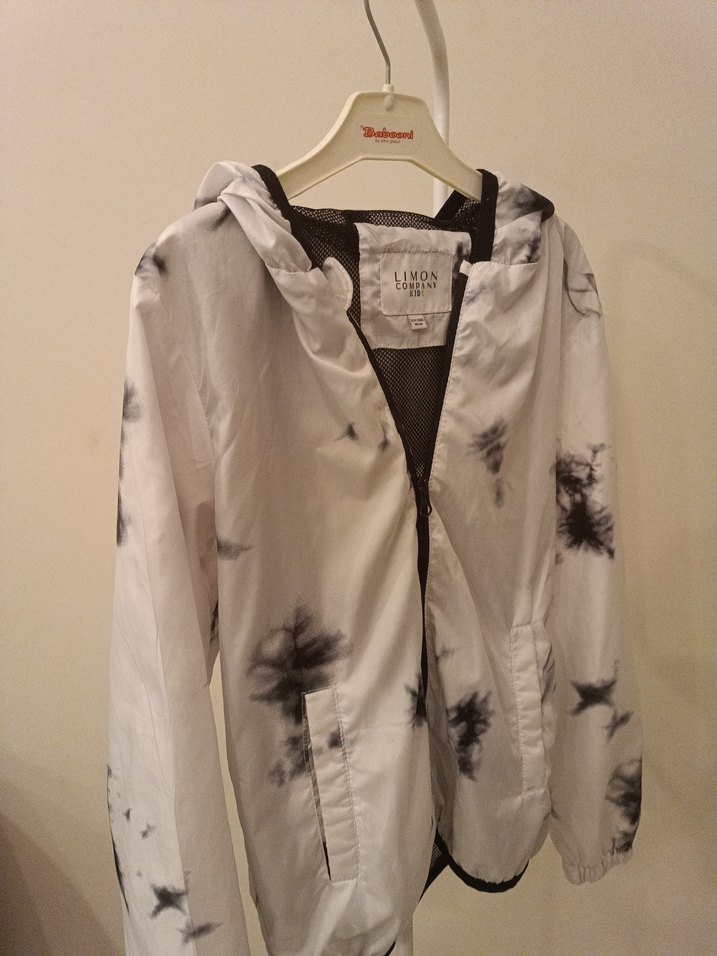 Bağlamalı Desenli çocuk Ceket - Görsel 2