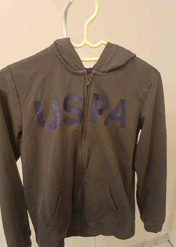 Erkek Gri Fermuarlı Sweatshirt - Görsel 2