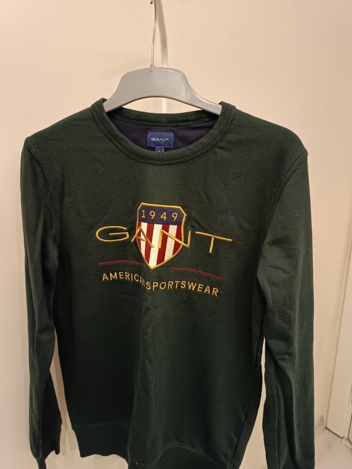 Gant erkek Yeşil Uzun Kollu Sweatshirt - Görsel 2