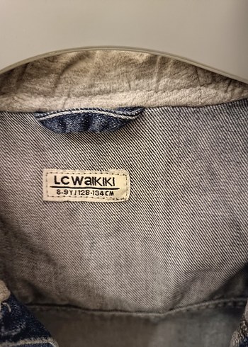 Erkek Çocuk Gri Kapüşonlu Denim Ceket - Görsel 5