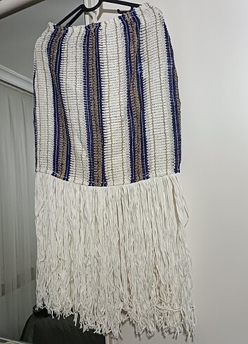 Zara bikini üstü tatillik takım - Görsel 10