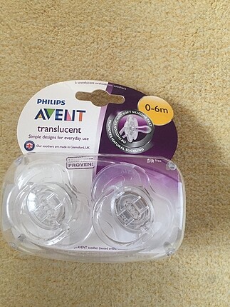 Philips Avent 2?li Bebek Emziği (0-6 ay)