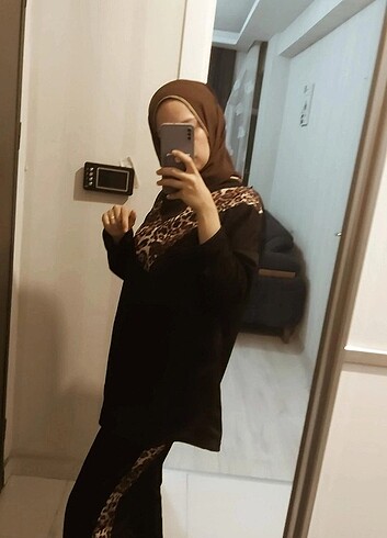 Diğer Leoparlı tunik takım