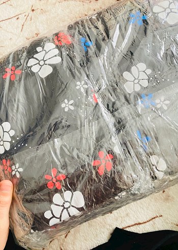 Bohem Mor Gri Desenli Hamile Taytı - Görsel 5