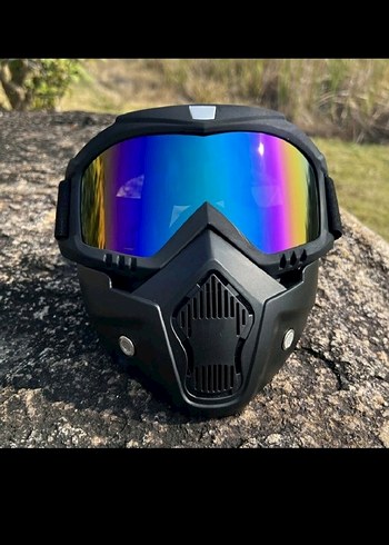 Kamuflaj Motosiklet Maskesi