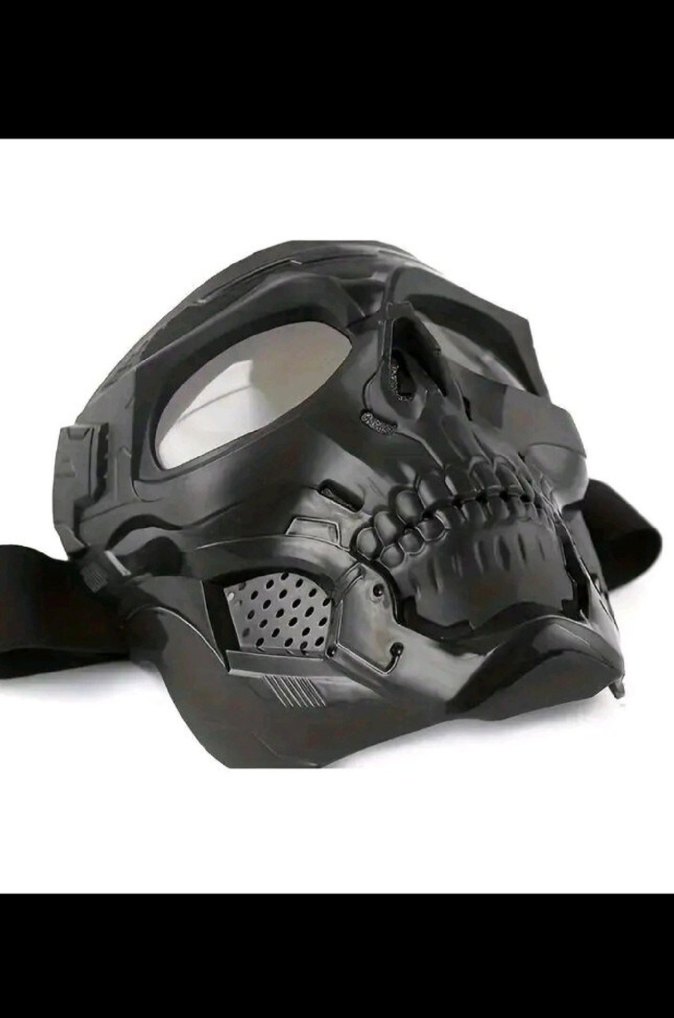 Kuru kafe Motorcu Maskesi - Görsel 5