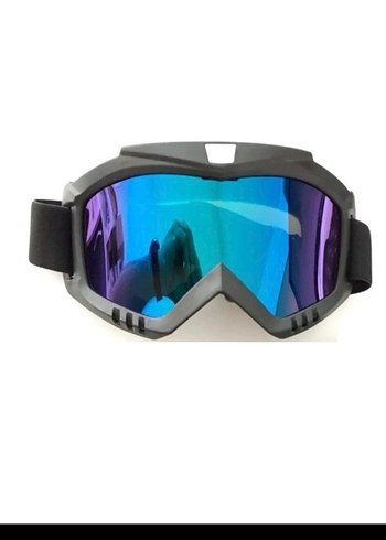 Renkli Cros Gözlük - Görsel 2